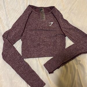 Gymshark long sleeve crop